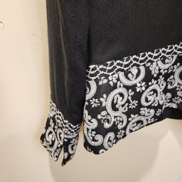 Coldwater Creek Black Business Casual Blazer size 10 - Picture 4 of 13